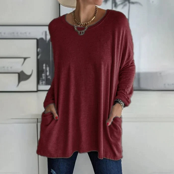 Begoña | Jersey amplio con bolsillos grandes