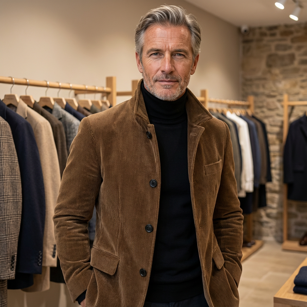 Íñigo | Chaqueta elegante de aire vintage