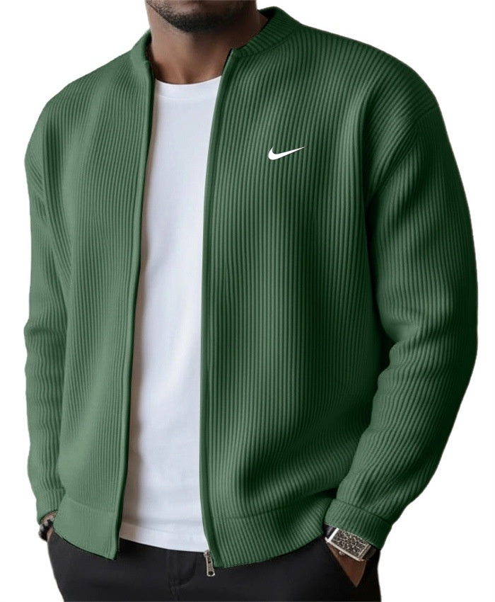 Diego | Chaqueta de punto texturizada con cremallera