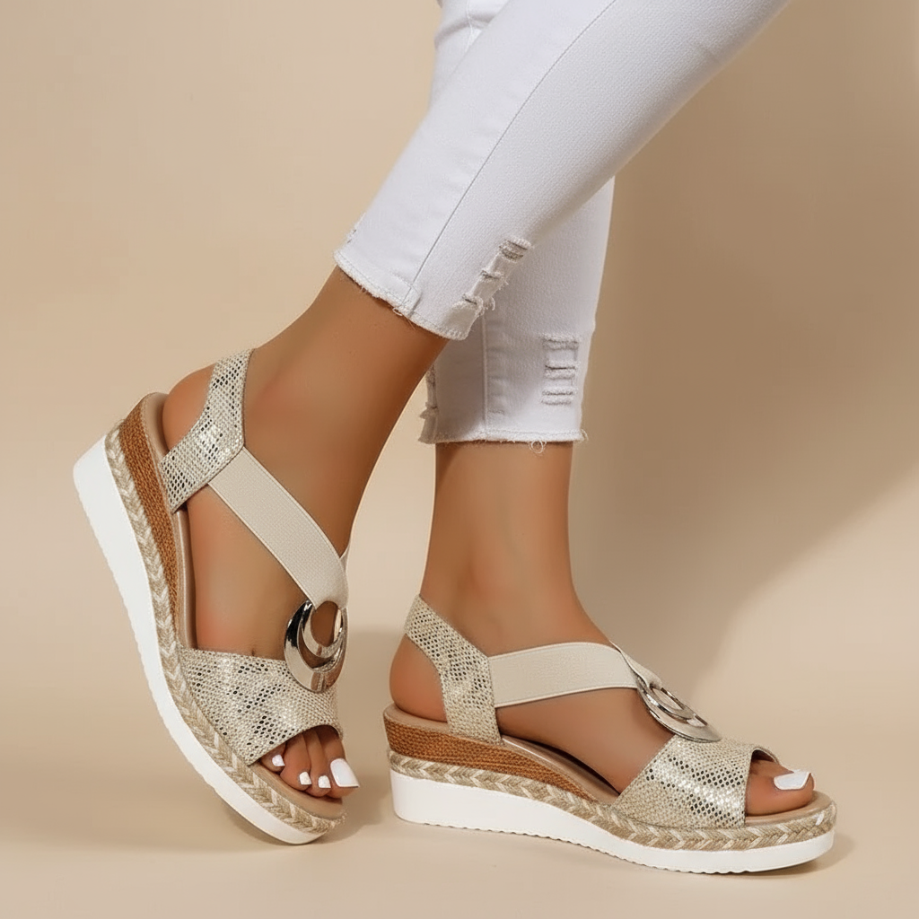 Myla | Elegantes sandalias con plataforma para mujer