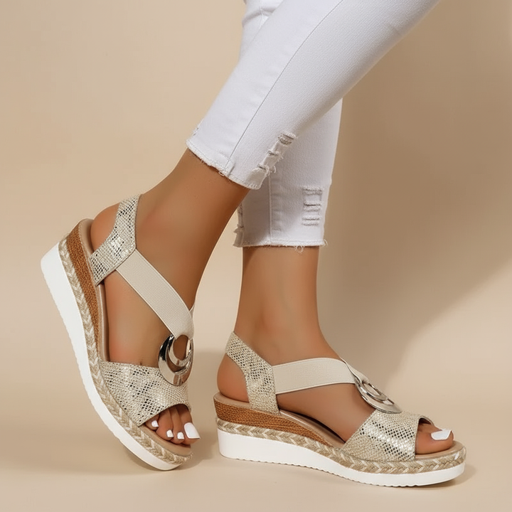 Myla | Elegantes sandalias con plataforma para mujer