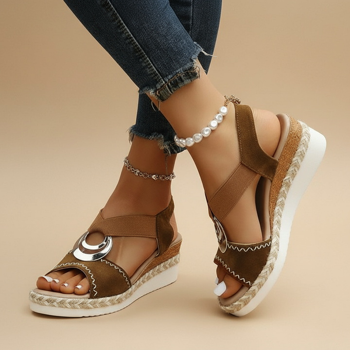 Myla | Elegantes sandalias con plataforma para mujer