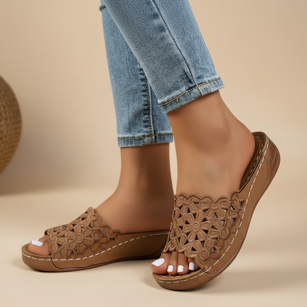 Delilah | Sandalia ergonómica con plantilla suave