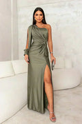 Maya | Satin-Abendkleid