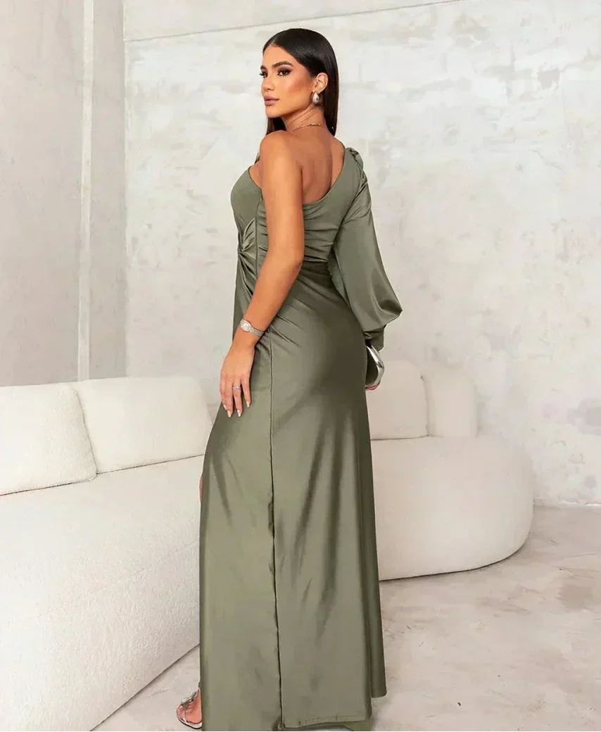 Maya | Satin-Abendkleid