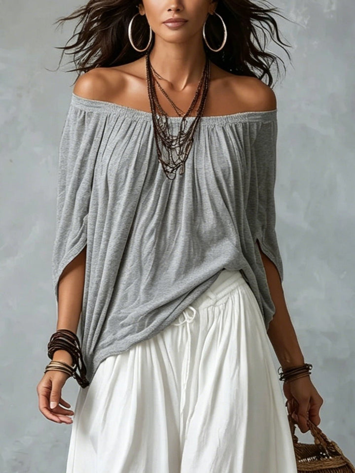 Fernanda - Conjunto top hombros descubiertos - detalle