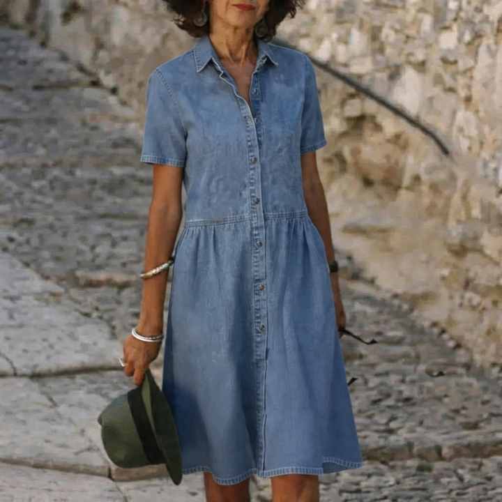 Angela | Vestido denim para el día a día