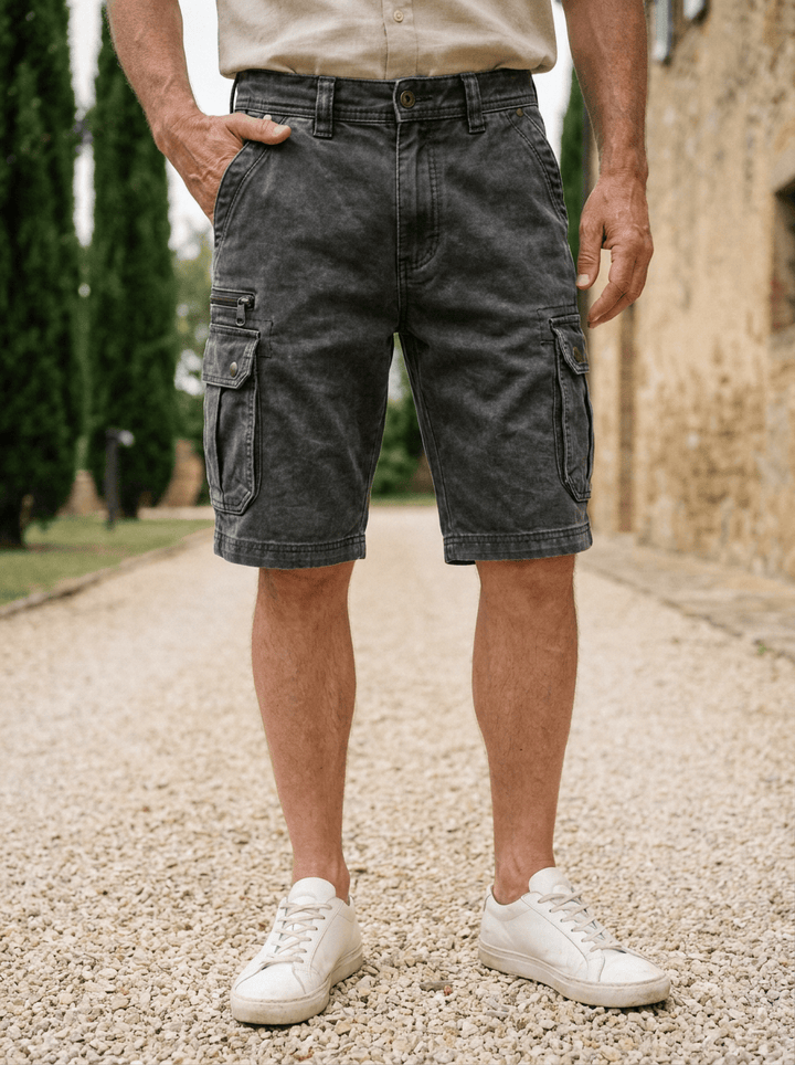 Lars | Shorts cargo vaqueros funcionales