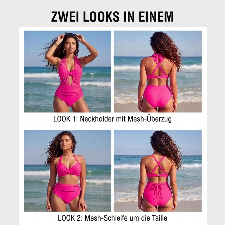 Sabine | Bikini 2 en 1 de talle alto