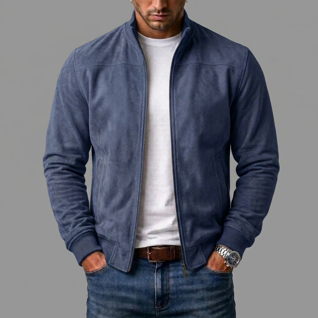 Andrés | Cazadora bomber efecto ante (1+1 GRATIS)