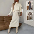 Alma | Conjunto de punto de jersey y falda