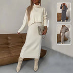 Alma | Conjunto de punto de jersey y falda