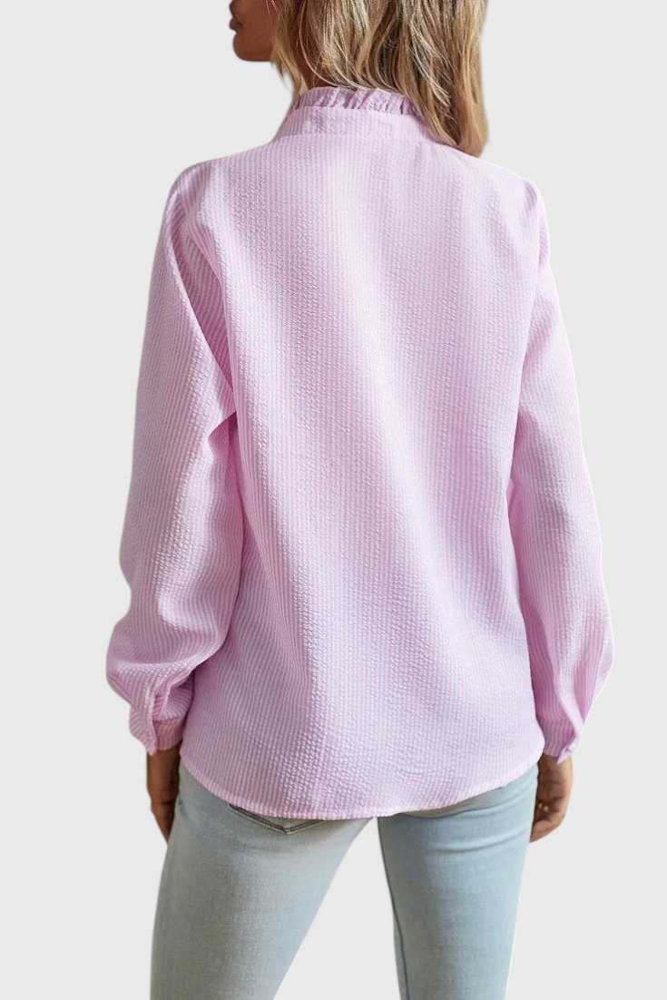 Estela | Blusa elegante con volantes