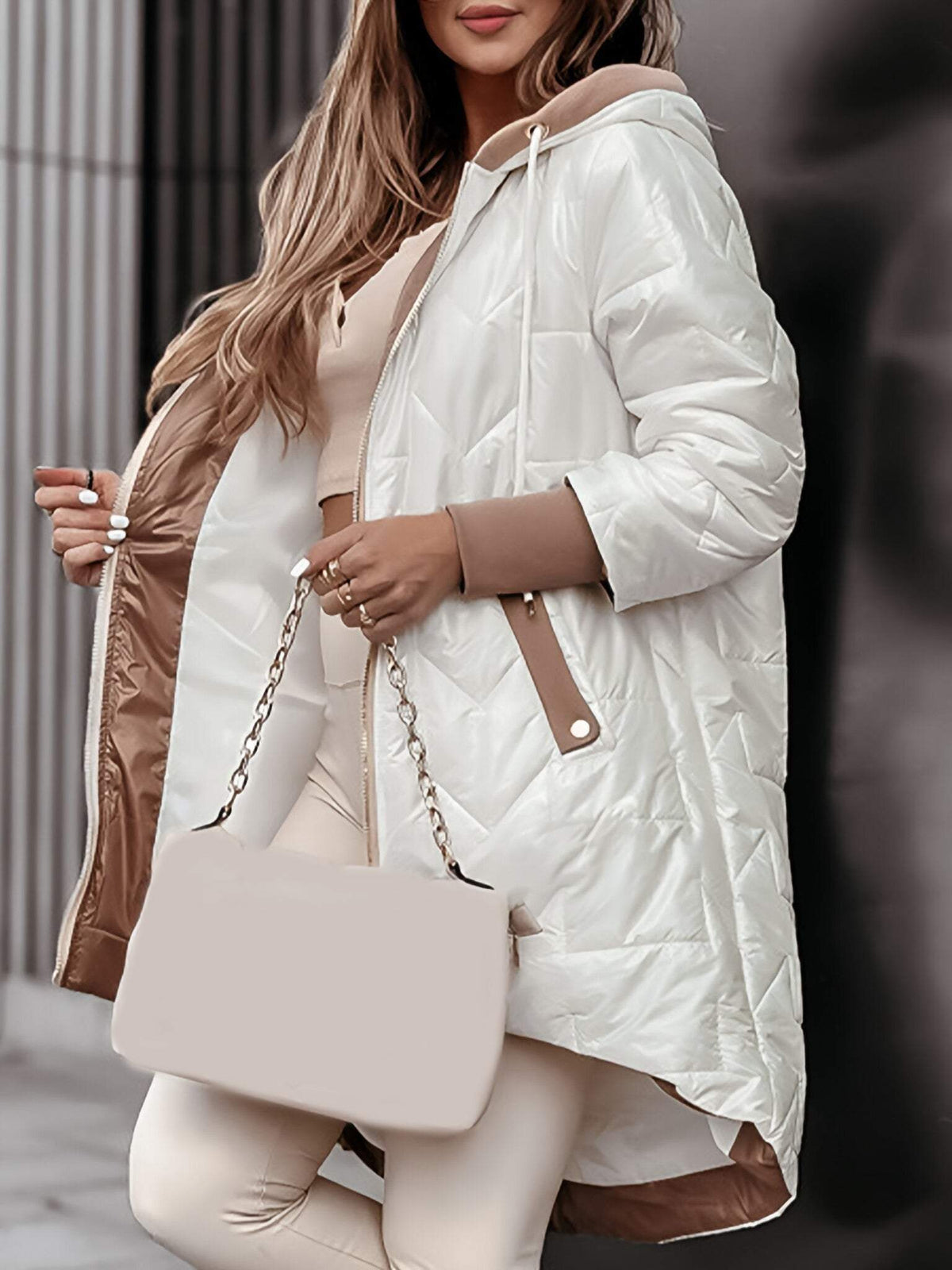 Susana | Chaqueta acolchada con capucha