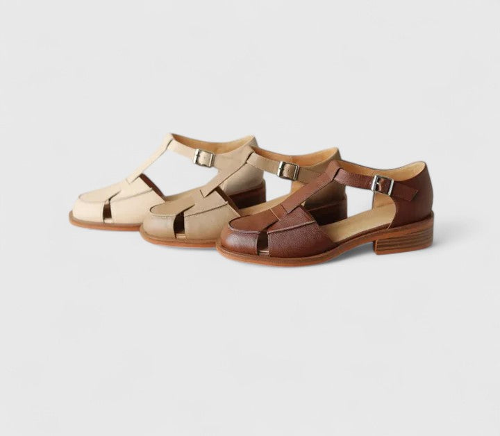 DELACROIX | Geschlossene Sandalen mit Riemen Manon