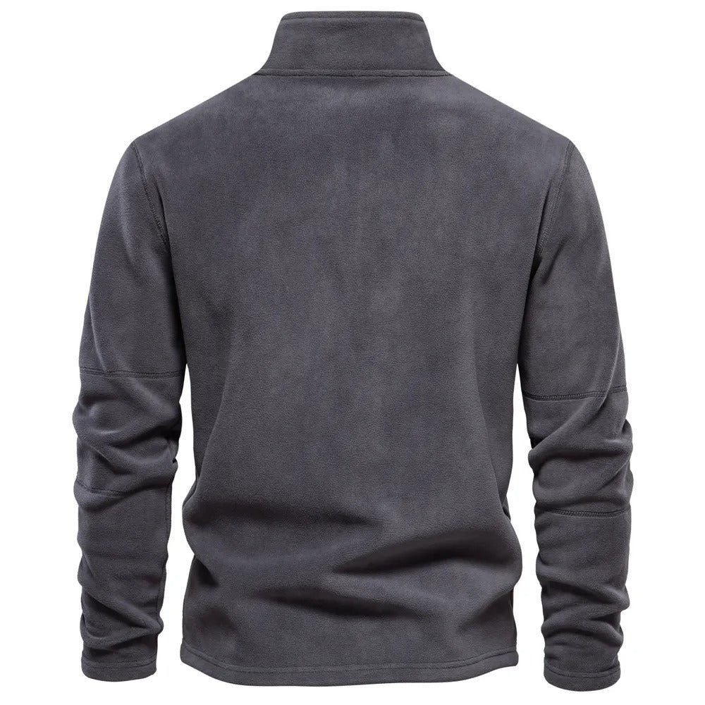 Jonás | Jersey polar con cuello alto y cremallera