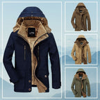 Fabián | Chaqueta de invierno cargo con capucha