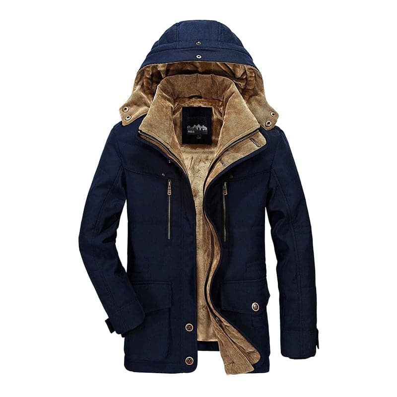 Fabián | Chaqueta de invierno cargo con capucha