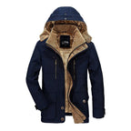 Fabián | Chaqueta de invierno cargo con capucha