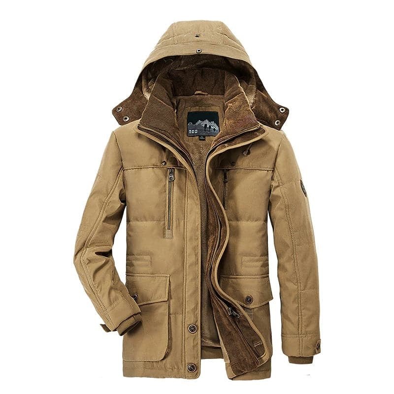 Pablo | Chaqueta de invierno cargo con forro polar