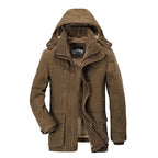 Fabián | Chaqueta de invierno cargo con capucha