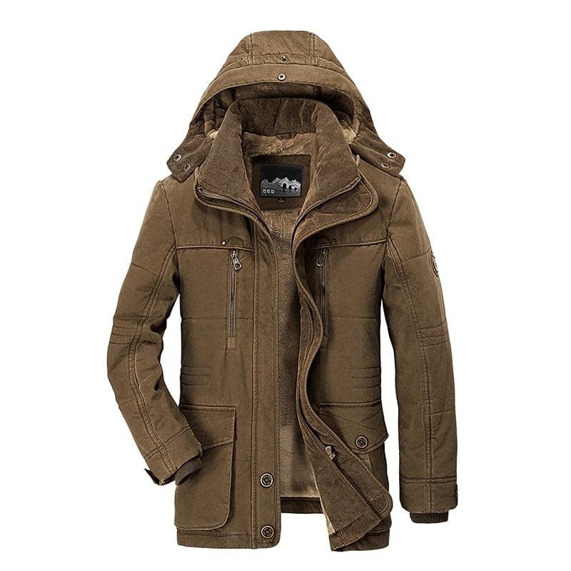 Pablo | Chaqueta de invierno cargo con forro polar