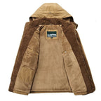 Fabián | Chaqueta de invierno cargo con capucha