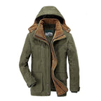 Fabián | Chaqueta de invierno cargo con capucha