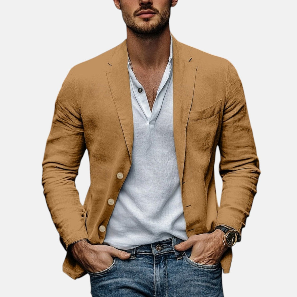 Guillermo | Blazer de verano en tejido ligero