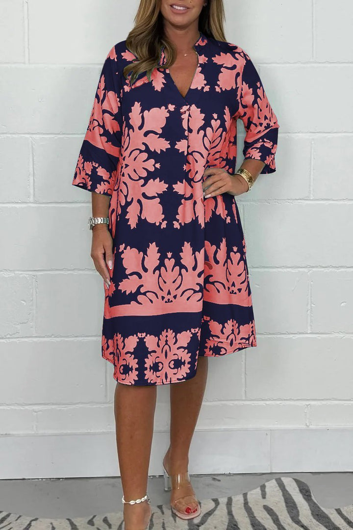 Niva | Vestido midi brillante de primavera