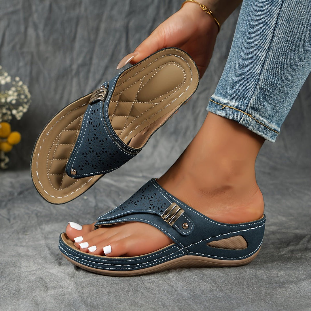 Mona | Sandalias cómodas de mujer con cuña