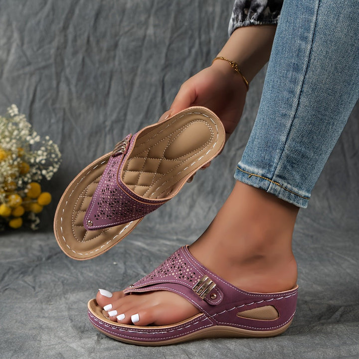 Mona | Sandalias cómodas de mujer con cuña