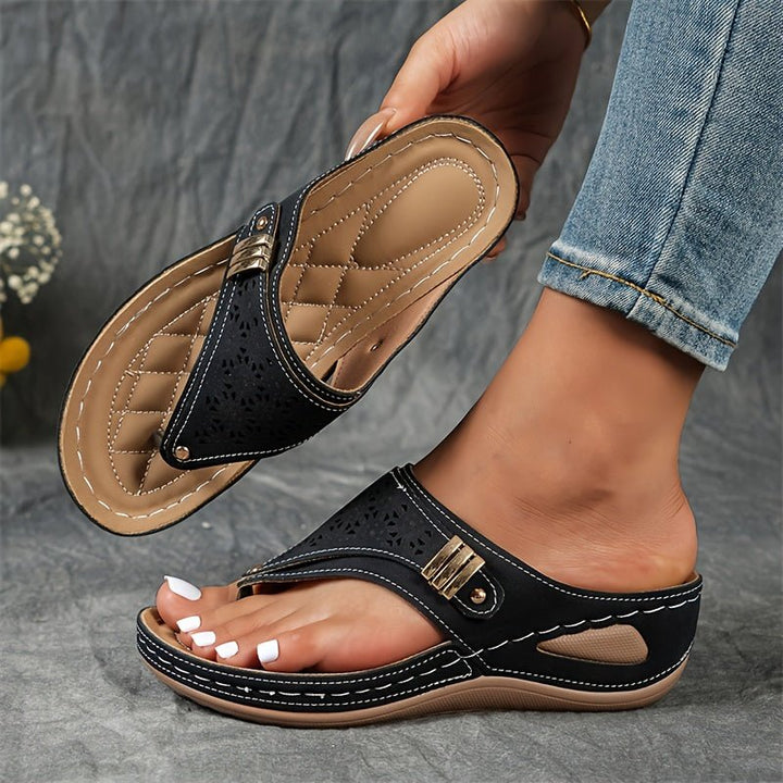 Mona | Sandalias cómodas de mujer con cuña