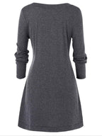 Clara | Vestido de punto con botones