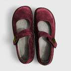 Iria | Zapatos de piel con tira y punta redonda