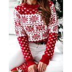 Zaida | Jersey de punto invernal con cuello redondo