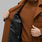 Fernando | Abrigo elegante con chaqueta interior extraíble