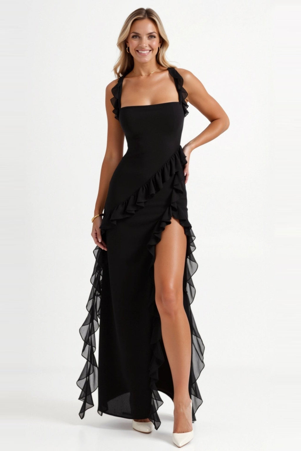 Selin | Elegante vestido maxi de noche