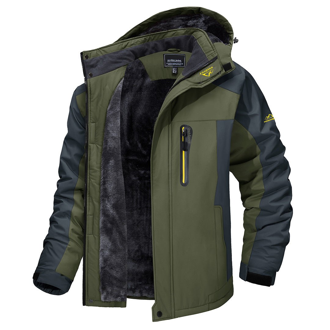 Emilio | Chaqueta de invierno cortavientos e impermeable