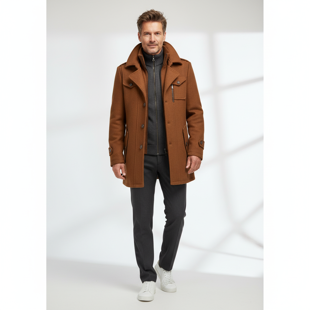 Tadeo | Chaqueta elegante resistente al viento