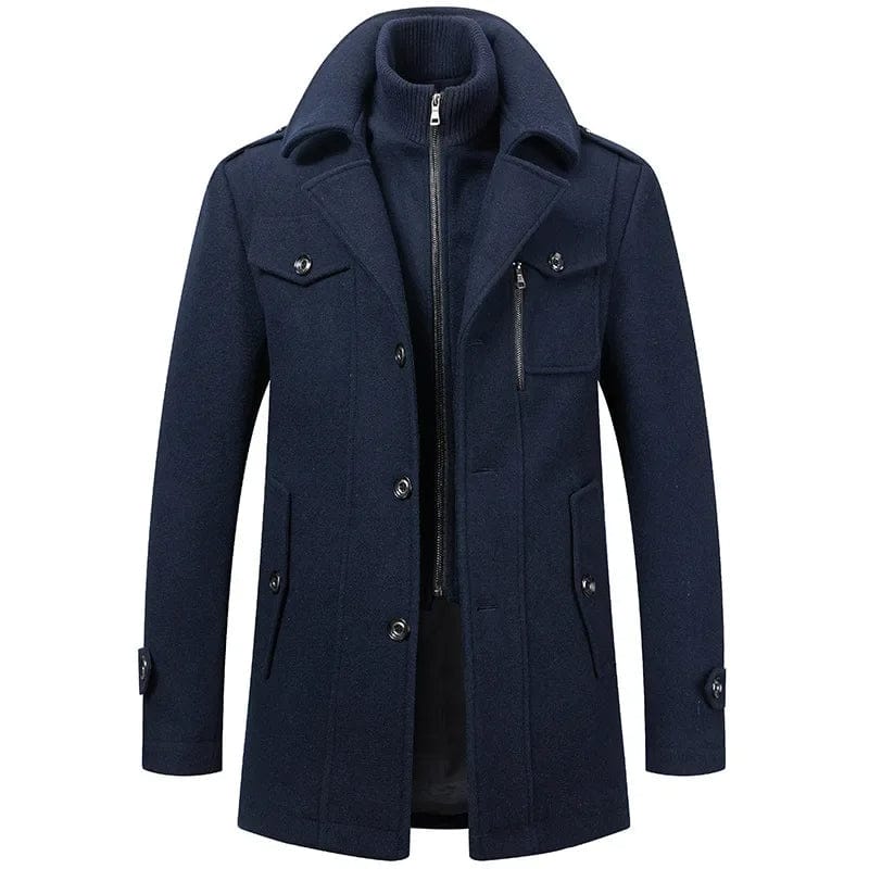 Fernando | Abrigo elegante con chaqueta interior extraíble
