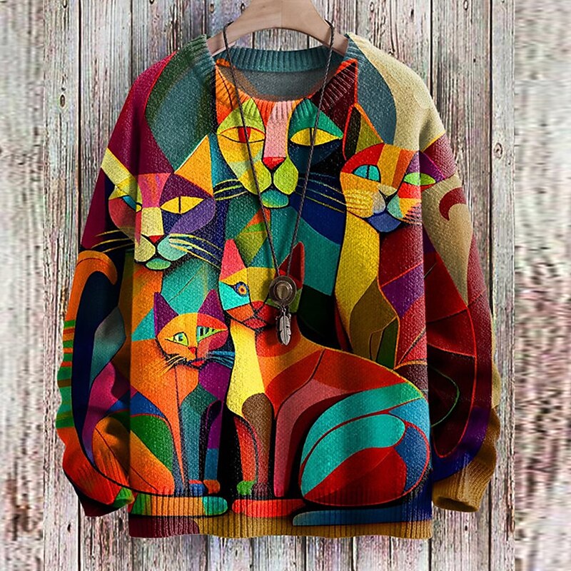 Loreto | Jersey de punto con estampado grafiti