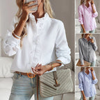 Mónica | Blusa elegante de rayas