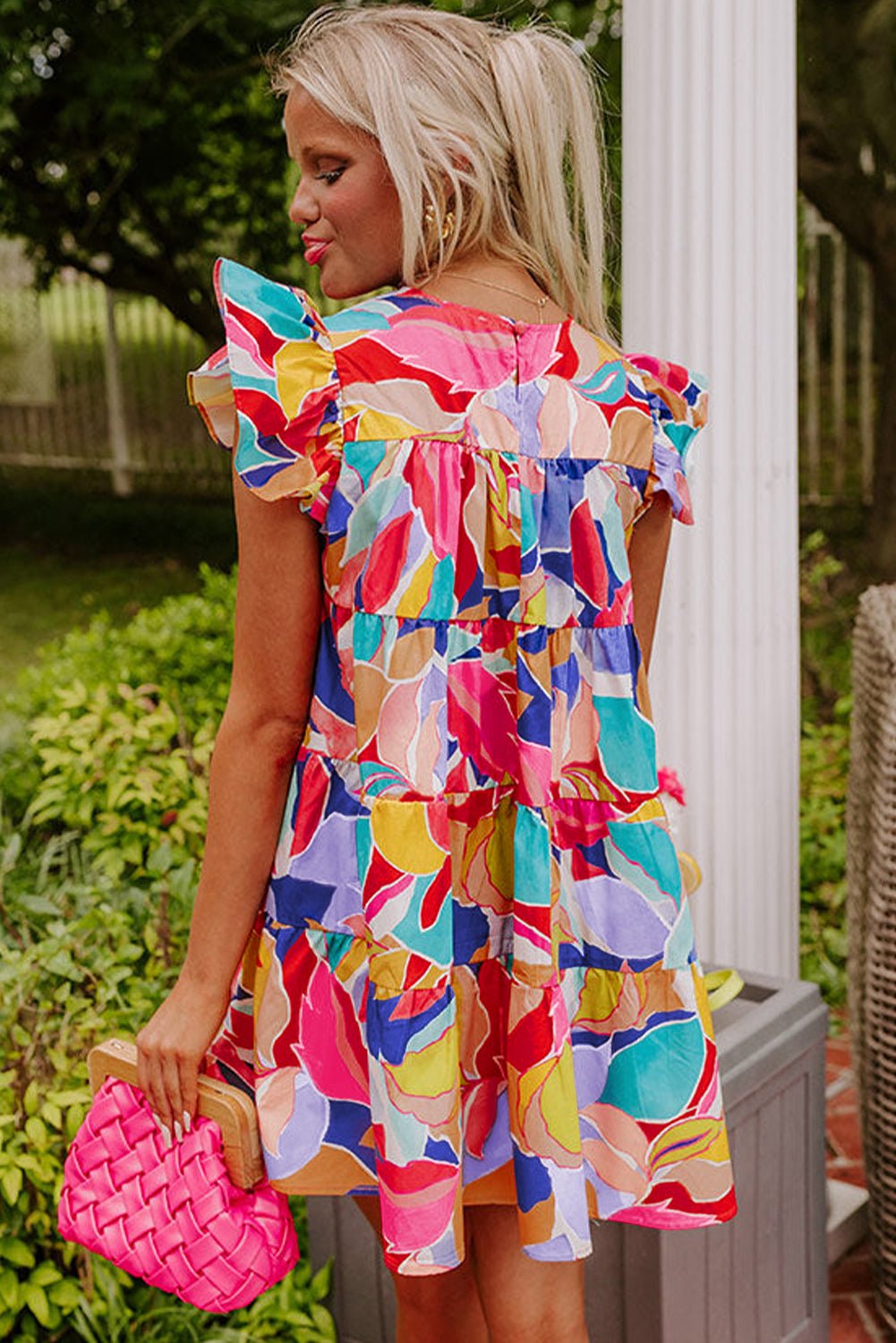 Romy | Vestido boho de verano con mangas vaporosas