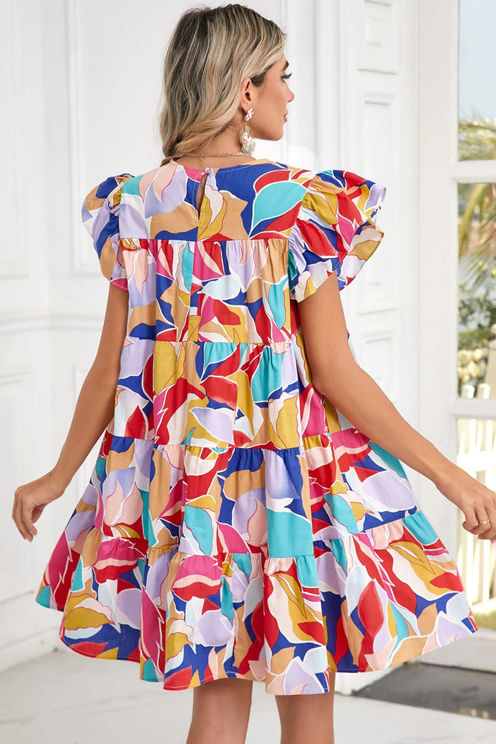 Romy | Vestido boho de verano con mangas vaporosas