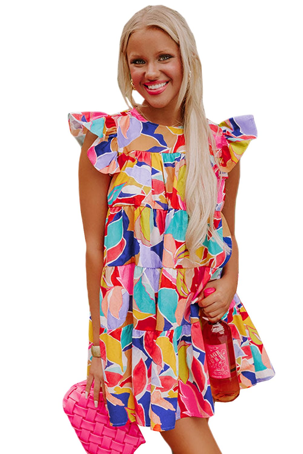 Romy | Vestido boho de verano con mangas vaporosas