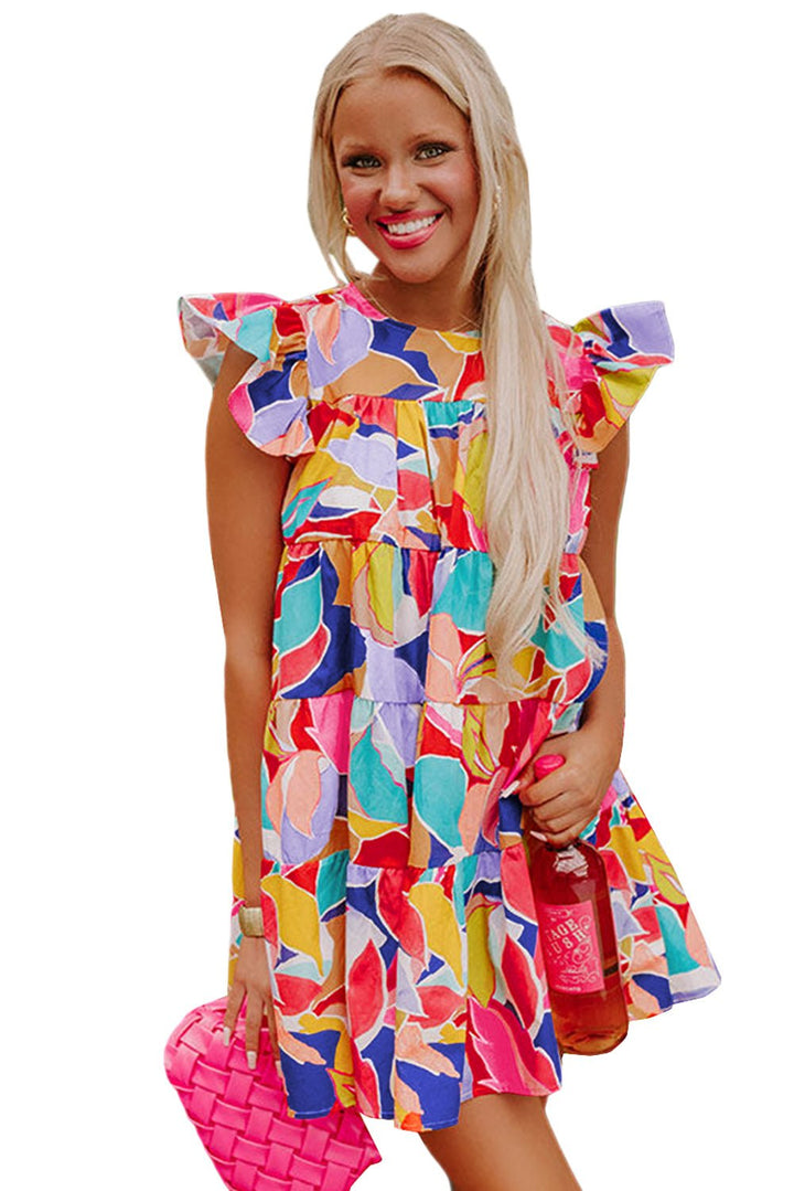 Romy | Vestido boho de verano con mangas vaporosas