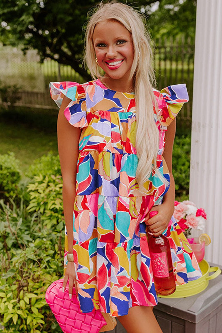 Romy | Vestido boho de verano con mangas vaporosas