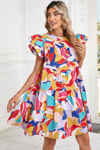 Romy | Vestido boho de verano con mangas vaporosas