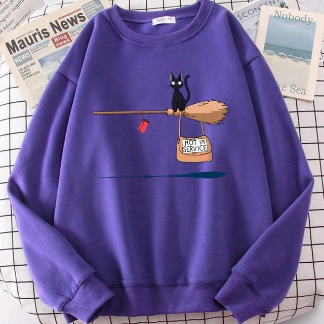 Mar | Jersey con estampado gráfico y puños de canalé
